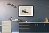 MuchoWow® Gerahmtes Poster Ein Klavier am Strand 90x60 cm - Produktbild-Vorschau 5