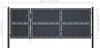 vidaXL Gartentor aus Stahl 350 x 125 cm Anthrazit Produktbild-Vorschau 9