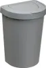 plast team Abfalleimer SEATTLE 25 Liter silber Produktbild-Vorschau 1