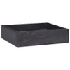 Waschbecken Schwarz 40x40x10 cm Marmor Produktbild-Vorschau 2