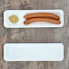 6x Pur Pappteller aus Porzellan 25,7x7,5cm weiß Produktbild-Vorschau 5