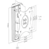 SpeaKa Professional SP-WMM-200 Supporto da parete per TV Anteprima dell’immagine prodotto 6