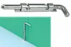 Bodenriegel, 300 mm, Stahl verzinkt Produktbild-Vorschau 2