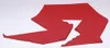 A red sash or scarf is laid out on a white background. Produktbild-Vorschau
