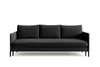 BETTSO Sofa wygodna w aksamitnej tkaninie z funkcją spania Podgląd zdjęcia produktu 4