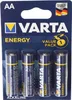 Varta Energy AA, Einwegbatterie, AA, Alkali, 1,5 V, 4 Produktbild-Vorschau 8