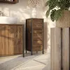 mobiletto bagno Vicco Naola Quercia/nero 30 x 80 cm con 3 Anteprima dell’immagine prodotto 3
