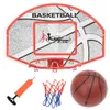 vidaXL 5-tlg. Basketball-Set zur Wandmontage 66x44,5 cm Produktbild-Vorschau 8