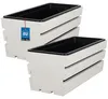 KOTARBAU® 2 Stuks Houten Plantenbak Bloembak Hout met Productafbeelding-voorbeeld 1