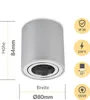 Sweet LED Aufbaustrahler gebürstet Aufbauspot GU10 7W Produktbild-Vorschau 4