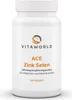 Vitaworld ACE Zink + Selen | 120 Kapseln | mit Vitamin A, C Produktbild-Vorschau 1