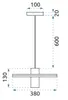 tooLight Hängelampe APP739-5CP BLACK Produktbild-Vorschau 5