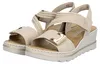 Rieker Damen Sandalette mit Plateau und Keilabsatz sehr Produktbild-Vorschau 3
