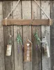 Deko-Holz-Stange / Brett zum Hängen mit Haken und Kordel, Produktbild-Vorschau 5