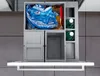 A kitchen waste sorting system installed in a cabinet. Podgląd zdjęcia produktu