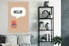MuchoWow® Poster Sprichwörter - Zitate - Hallo! - Roboter - Produktbild-Vorschau 4