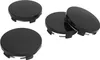 4PCS 60mm Car Wheel Center Hub Cap so železným krúžkom Náhľad obrázku produktu 1