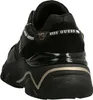 A rear view of a black Guess sneaker. Produktbild-Vorschau