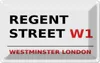 vianmo Blechschild 20x30 cm Westminster Regent Street W1 Produktbild-Vorschau 1