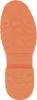 The image shows the sole of an orange boot. Produktbild-Vorschau