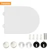 Toilettendeckel D Form WC-Sitze Toilettensitzbezug mit Produktbild-Vorschau 2