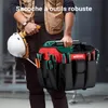 Wiltec Sac à outils 23 poches – 25 x 23 x 28 cm – pliant – Voir les images du produit 2