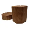 Blocs de bois massif en chêne, huilés, de forme arrondie, Voir les images du produit 8