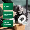 HiKOKI G18DSL2W3Z Akku Winkelschleifer, 18V Trennschleifer, Produktbild-Vorschau 3