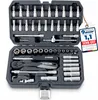 Steckschlüssel Satz 53-tlg. 1/4" Knarrenkasten Produktbild-Vorschau 1