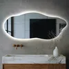 LED Spiegel unregelmäßig 45 x 100 cm – Beleuchteter Design Produktbild-Vorschau 2