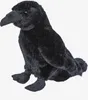 A plush toy raven sits on a white background. Produktbild-Vorschau