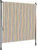 vidaXL Buitenrolgordijn, geel en wit, 200x270 cm, stof en Productafbeelding-voorbeeld 1
