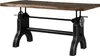 MASSIVMOEBEL24 | Table à manger 180x90x80-101 Manguier Voir les images du produit 1