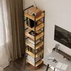 Regał Na Książki Segregatory Wysoki Szafka Loft Metalowy Podgląd zdjęcia produktu 4