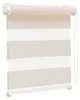 Doppelrollo Fenster ohne Bohren Zevra 90x160cm creme Produktbild-Vorschau 2