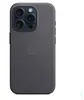 Apple Feingewebe Case iPhone 15 Pro schwarz Produktbild-Vorschau 5