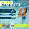 tillvex® Sandfilteranlage Pool Weiß/Orange 13.200L/h bis Produktbild-Vorschau 5