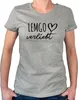 Huuraa Damen T-Shirt Lemgo verliebt XS Sport Grey Bio Produktbild-Vorschau 1