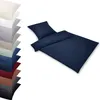 Bettwäsche Set 135x200-80x80cm 100% RENFORCE Baumwolle Produktbild-Vorschau 2