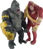 Two ape-like action figures, one gray and one red, standing against a white background. Náhľad obrázku produktu