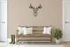Wanddeko Metall Wandbild Metallbild Geometrische Wandkunst Produktbild-Vorschau 3