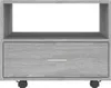 The Living Store Couchtisch Grau Sonoma 55x55x40 cm Produktbild-Vorschau 5