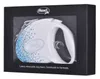 flexi Glam Splash Ocean mit Swarovski-Kristallen M - Dog Produktbild-Vorschau 3