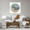 Bild auf Leinwand - Leinwandbild - Tiere Nacht Mond Eule - Produktbild-Vorschau 6