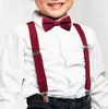 axy bretelle per bambini con papillon set 1-6 anni bretelle Anteprima dell’immagine prodotto 2