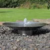 CLGarden Edelstahl Springbrunnen Wasserschale EWS60 Garten Produktbild-Vorschau 1