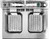 Gastro Fritteuse 2x12L mit Ablasshahn 2x5000W 550x730x400mm Produktbild-Vorschau 4
