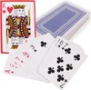 Pokerkartenset 54 Beschichtetes Plastik Traditionell Blau Produktbild-Vorschau 1