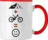 Trendation - Mountainbike Tasse Geschenk Berge Downhill MTB Produktbild-Vorschau 1