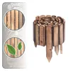Woodygift Holz Palisade Rasenkante Beeteinfassung 20x200 cm Produktbild-Vorschau 4